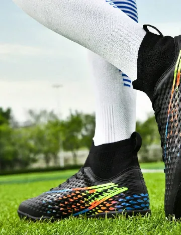 Ghete de fotbal SHEIN, negru Negru