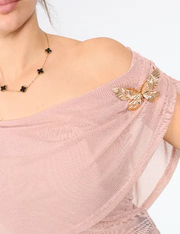 Bluza SHEIN, roz Roz