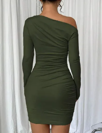 Rochie scurta SHEIN, verde Verde