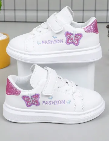 Adidasi Shein Kids, alb