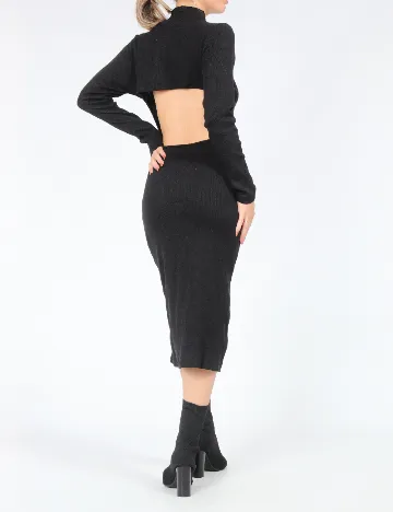 Rochie medie SHEIN, negru Negru