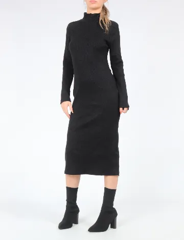 Rochie medie SHEIN, negru Negru