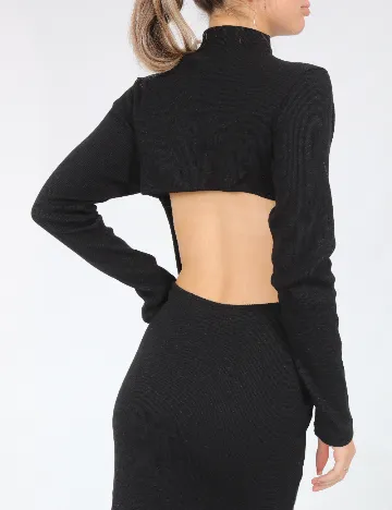 Rochie medie SHEIN, negru Negru