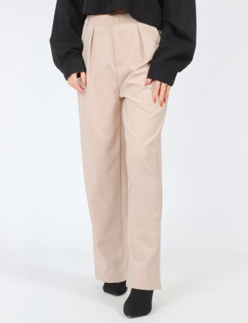 Pantaloni Dazy, crem
