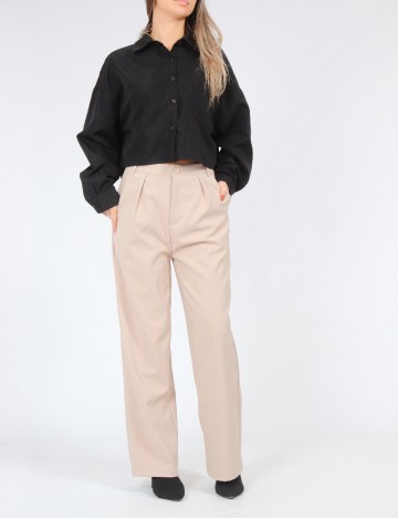 Pantaloni Dazy, crem