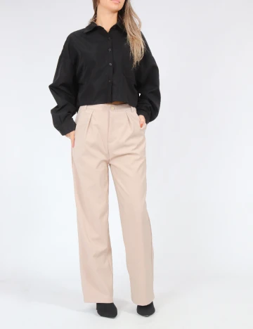 Pantaloni Dazy, crem