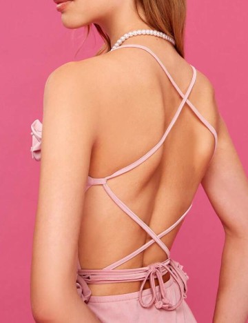 Rochie medie SHEIN, roz