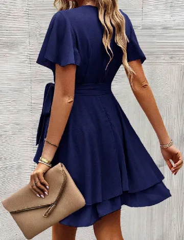 Rochie scurta SHEIN, bleumarin Albastru