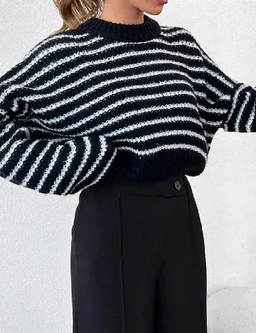 Pulover SHEIN, negru