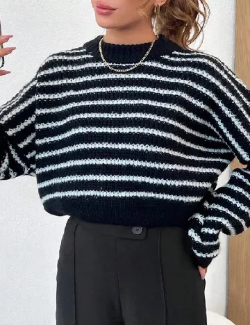 Pulover SHEIN, negru