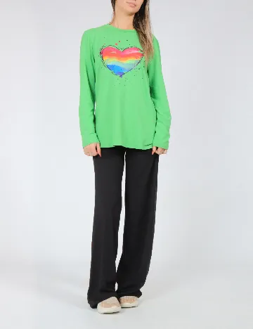 Bluza SHEIN, verde Verde