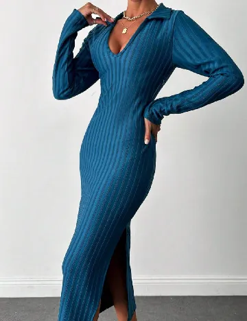 Rochie medie SHEIN, albastru Albastru