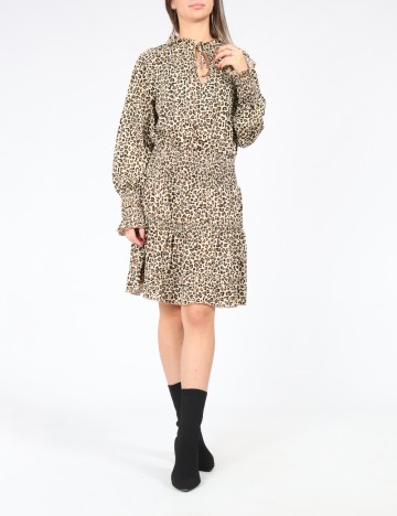 Rochie scurta SHEIN, animal print