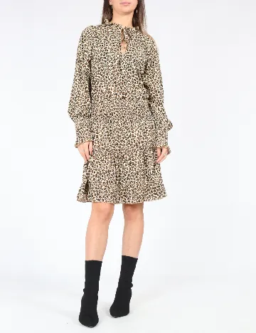 Rochie scurta SHEIN, animal print Animal print