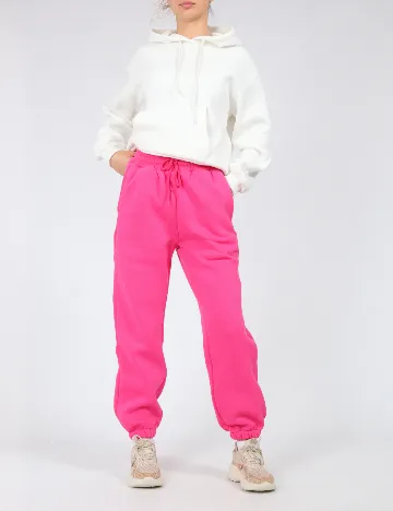 Compleu SHEIN, alb/roz