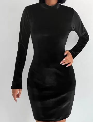 Rochie scurta SHEIN, negru Negru