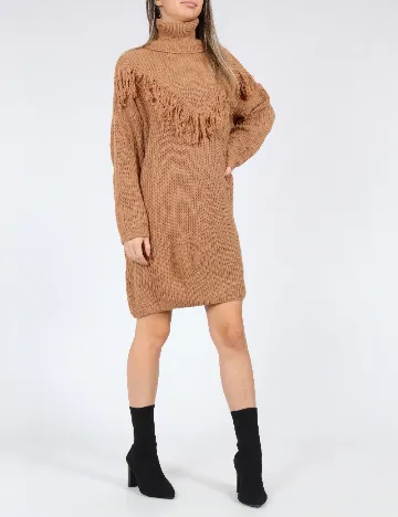 Rochie scurta SHEIN, maro Maro