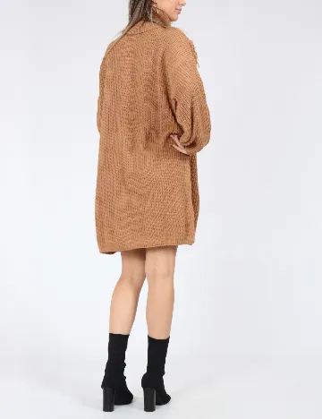 Rochie scurta SHEIN, maro Maro