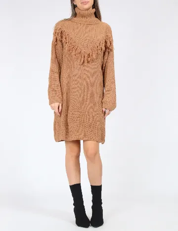 Rochie scurta SHEIN, maro Maro