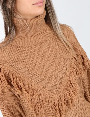 Rochie scurta SHEIN, maro Maro