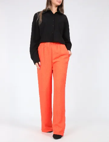 Pantaloni SHEIN, portocaliu