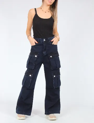 Blugi SHEIN, bleumarin