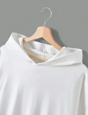 Compleu Shein Kids, alb/albastru