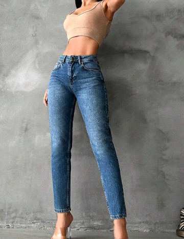 Blugi SHEIN, albastru