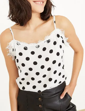 Maiou Lafaba, alb/negru Alb