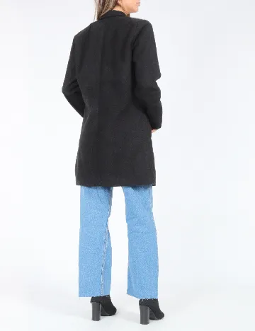 Palton SHEIN, negru Negru