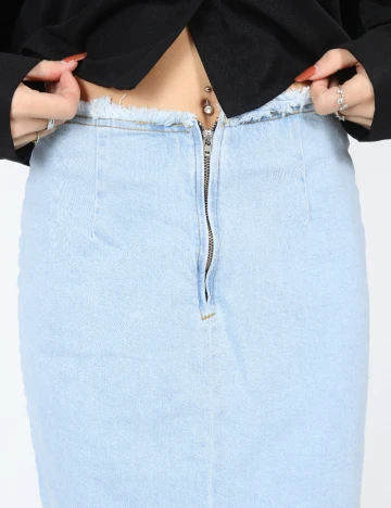 Fusta SHEIN, albastru