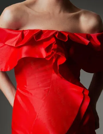 Rochie scurta Karen Millen, rosu Rosu