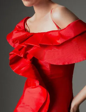 Rochie scurta Karen Millen, rosu Rosu