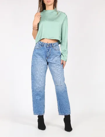 Bluza SHEIN, verde deschis Verde