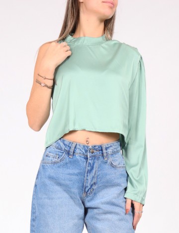 Bluza SHEIN, verde deschis