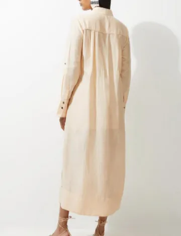 Rochie medie Karen Millen, crem