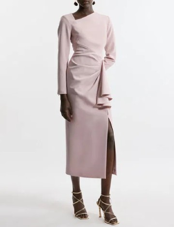 Rochie medie Karen Millen, roz