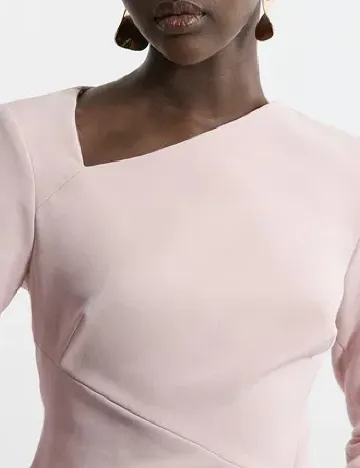 Rochie medie Karen Millen, roz Roz