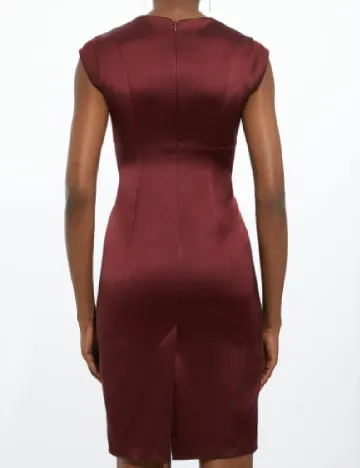 Rochie scurta Karen Millen, visiniu