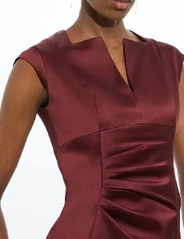 Rochie scurta Karen Millen, visiniu