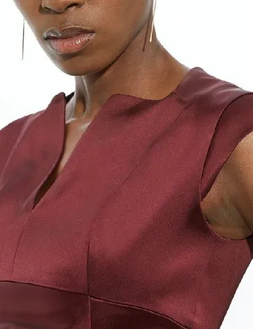 Rochie scurta Karen Millen, visiniu