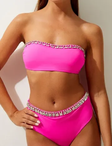 Sutien de baie Karen Millen, roz Roz