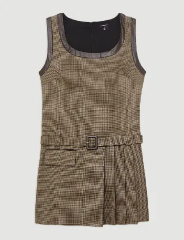 Rochie scurta Karen Millen, maro