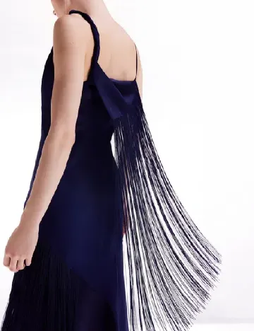 Rochie lunga Karen Millen, bleumarin