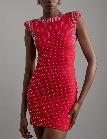 Rochie scurta Karen Millen, rosu