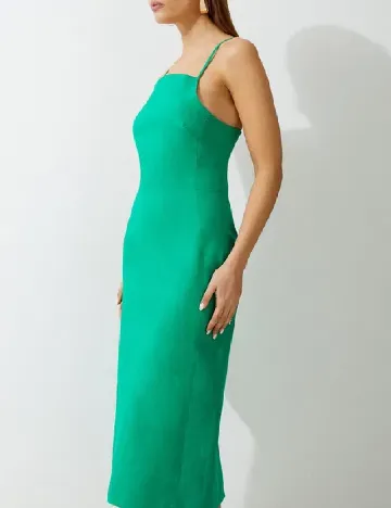 Rochie medie Karen Millen, verde Verde