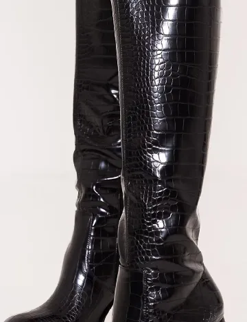 Cizme PrettyLittleThing, negru Negru