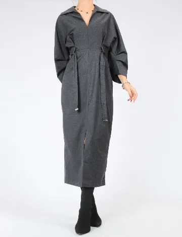 Rochie medie Karen Millen, gri inchis Gri