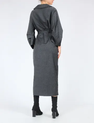 Rochie medie Karen Millen, gri inchis Gri