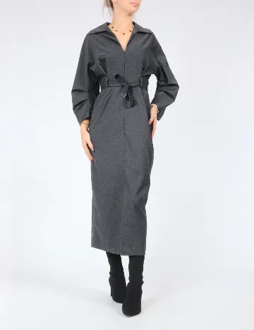 Rochie medie Karen Millen, gri inchis Gri